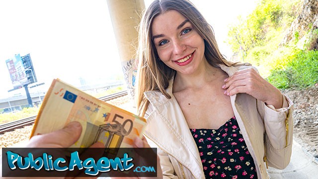 จ้างเย็ดนอกบ้าน Public Agent ดูหนังเอ็กซ์ฝรั่ง ชวนสาวยูเครนนมใหญ่หอยหวานเจี๊ยบ เห็นเงินแล้วเป็นงานควักกระดอออกมาโม้ค ก่อนโก่งตูดให้ยืนกระเด้าเย็ดจนน้ำแตกแล้วแยกทาง